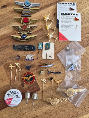 Airline aircraft badge tie - aircraft,