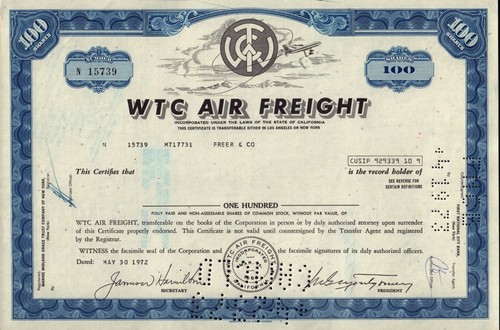 Wtc air freight - wtc,