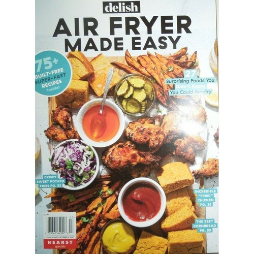 Air fryer delish made easy - fryer, 75+