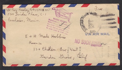 Free airmail army air force - airmail,