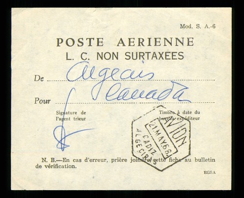 Air freight receipt - air,