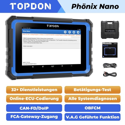 Topdon phoenix nano veicolo - topdon,