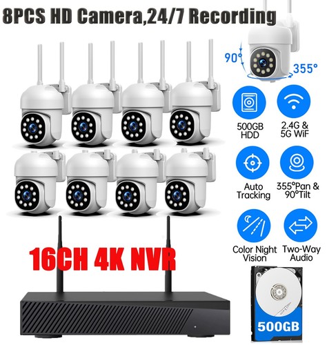 Telecamere ptz 16ch 4k nvr - &,